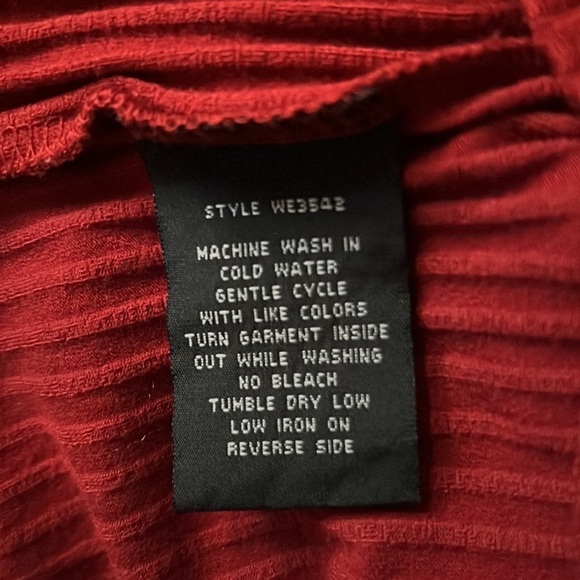 Revamped ribbed knit turtleneck neck mini dress Sz XL - Picture 9 of 11